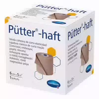 Pütter Haft Binde 6 Cm X 5 M 1 St