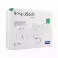 Hartmann Resposorb Super Zetuvit Plus Saugkompresse 10 X 10 cm
