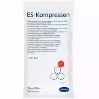 Es Kompressen Steril 8fach 10 X 20 Cm