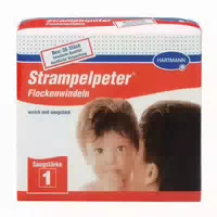 Strampelpeter Flockenwindeln, Stärke 1, 35 X 11 Cm 224 St