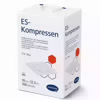 Es Kompressen Unsteril 16f 10 X 12,5 cm 100 st