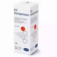 Es Kompressen Unsteril 16fach 7,5 X 7,5 cm