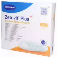 Zetuvit Plus Silicone Border Selbstklebende Silikon Sap Wundauflage 23 X 23 Cm