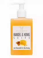 Haslinger Flüssigseife Mandel & Honig – mit Mandelöl & Bio Honig im Spender