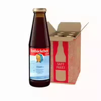 Rabenhorst Rotbäckchen Mama Eisen Saft 6x450 ml Saft