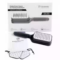 Hayaway Pollenkamm Starter Set | Entfernt Pollen | Pollenallergie & Heuschnupfen | Dicke Haare