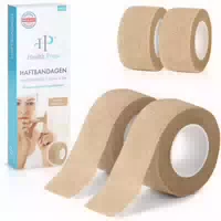 Health Press Fingerpflaster – Elastische Haftbandage Schmal als Selbstklebender Fingerverband