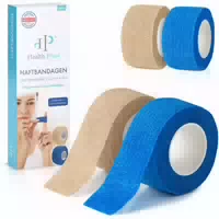 Health Press Fingerpflaster – Elastische Haftbandage Schmal als Selbstklebender Fingerverband