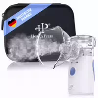 Health Press Inhalator – Tragbares Inhalationsgerät zur Inhalation bei Erwachsenen & Kindern