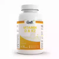 Health Vitamin D3 & K2, 90 Kapseln 90 St