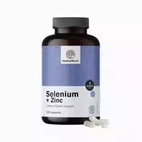 Healthyworld Selen Zink zur Stärkung der Immunität 120 st