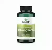 Swanson, Spectrum Ashwagandha,glutenfreie Kapseln