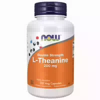 Now Foods, Double Strength l Theanine, 200mg