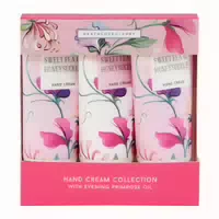 Heathcote & Ivory Sweet Pea & Honeysuckle Mini Handcreme Trio 3 X 30 ml