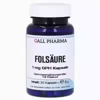 Folsäure 1 Mg Gph Kapseln 30 St