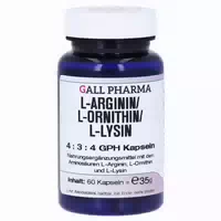 L Arginin L Ornithin L Lysin 4:3:4 Gph K 180 St