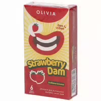 «banana» Lecktücher – 6 Stück, Aromatisiert, Naturkautschuk 6 Tücher 6 st