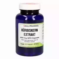 Kürbiskern Extrakt 450 Mg Gph Kapseln 120 St
