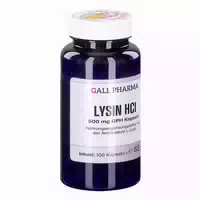 L Lysin 500 Mg Vegan Gph Kapseln