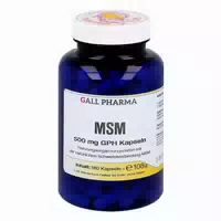 Msm 500 mg Gph Kapseln 180 st