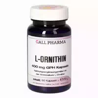 Gall Pharma Ornithin 400 mg Gph Kapseln
