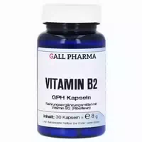 Vitamin B2 Gph 1,6 mg Kapseln 30 st