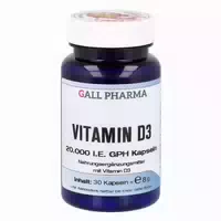 Vitamin D3 20 000 I E Gph Kapseln 30 St