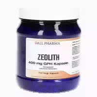 Zeolith 400 mg Gph Kapseln 750 st