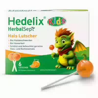 Hedelix Herbalsept Hals Lutscher Kids
