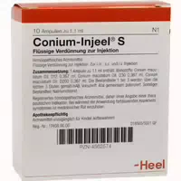 Conium Injeel S Ampullen 10 St Ampullen