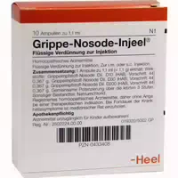 Grippe Nosode Injeel Ampullen 10 St Ampullen