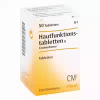 Hautfunktionstabletten N Cosmochema 50 st Tabletten