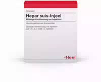 Heel Hepar Suis Injeele Verdünnung 10 Ampullen zu 1,1ml