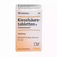 Kieselsäuretabletten N Cosmochema 50 St Tabletten