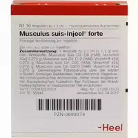 Musculus Suis Injeel Forte Ampullen 10 st Ampullen