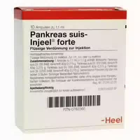 Pankreas Suis Injeel Forte Ampullen