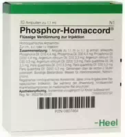 Phosphor Homaccord 10 Ampullen