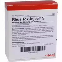 Rhus Tox Injeel S Ampullen 10 St Ampullen