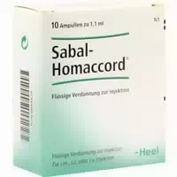 Sabal Homaccord Ampullen 10 St Ampullen