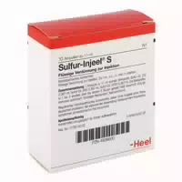 Sulfur Injeel S Ampullen 10 st Ampullen