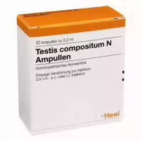 Testis Compositum N Ampullen 10 St Ampullen
