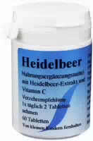 Heidelbeer Tabletten