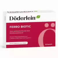 Döderlein Ferro Biotic Eisen Milchsäurebakterien Vit C 30 St