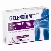 Gelenciumâ Vitamin E Plus Hochdos Mit Vitamin D Weichkapseln