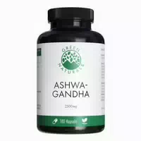Green Naturals Ashwagandha 180 St Kapseln
