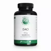 Green Naturals Dao 100 mg 90 st Kapseln