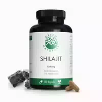 Green Naturals Shilajit 1300 mg Hochdosiert Vegan 180 st
