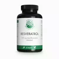 Green Naturals Trans Resveratrol 500 mg Vegan 60 st