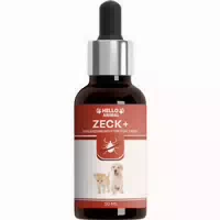 Hello Animal Zeck Plus Zecken Liquid für Hund & Katze | Zeckenschutz