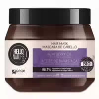 Hello Nature Haarmaske mit Acai Beere Regeneration und Intensivpflege